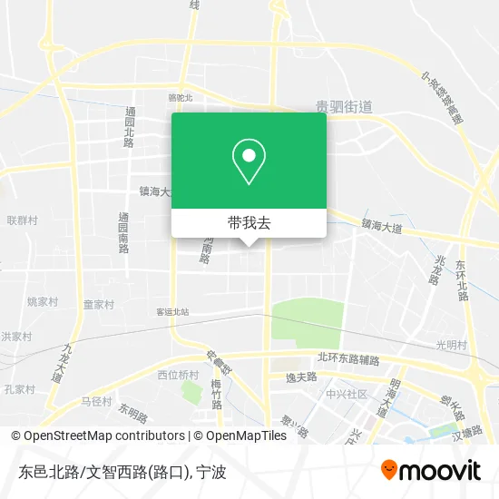 东邑北路/文智西路(路口)地图