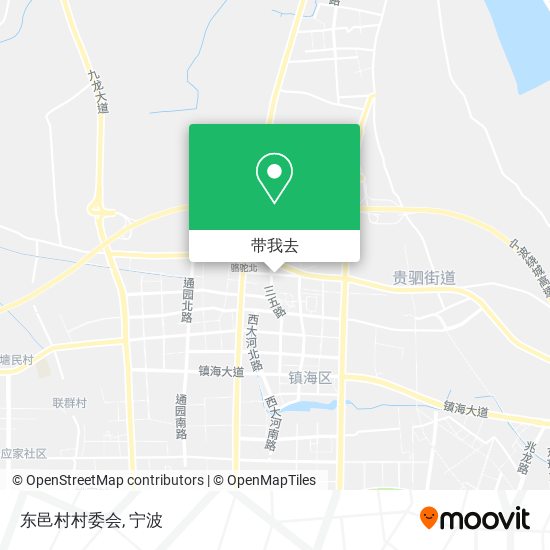 东邑村村委会地图