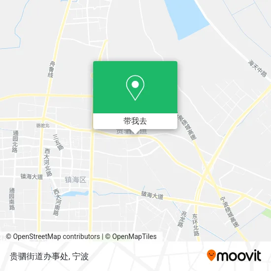 贵驷街道办事处地图