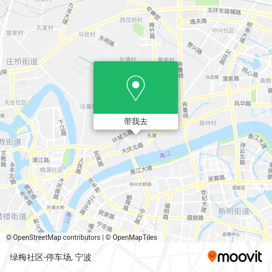 绿梅社区-停车场地图
