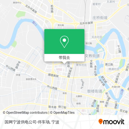 国网宁波供电公司-停车场地图