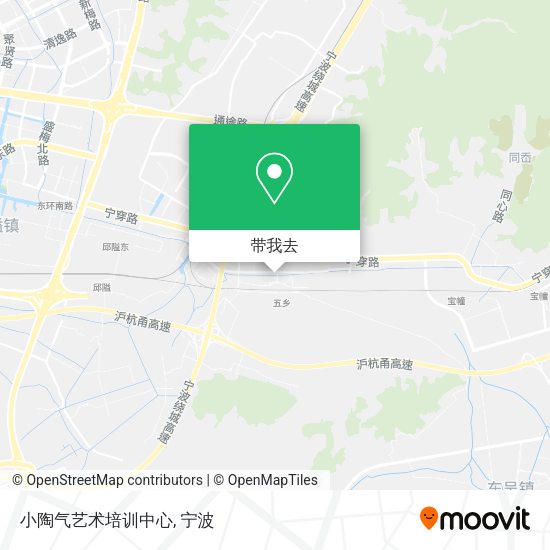 小陶气艺术培训中心地图