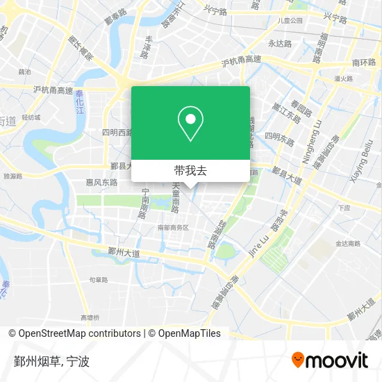 鄞州烟草地图