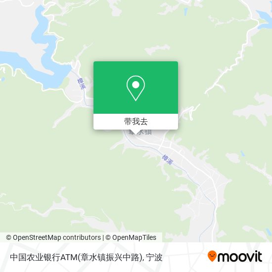 中国农业银行ATM(章水镇振兴中路)地图