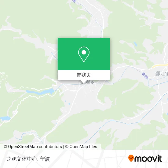 龙观文体中心地图