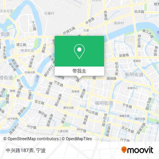 中兴路187弄地图