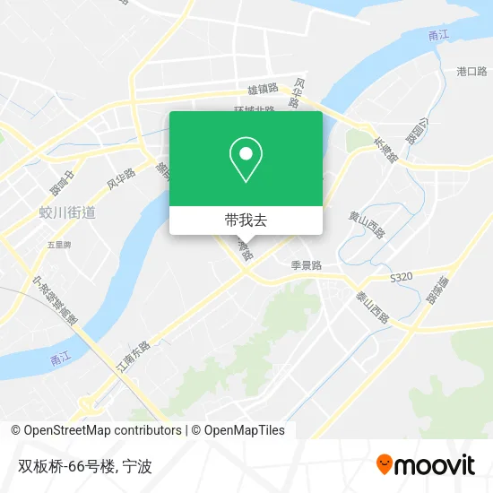 双板桥-66号楼地图