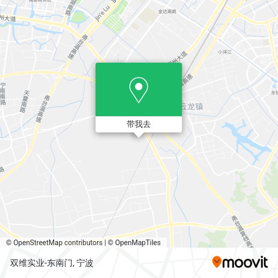 双维实业-东南门地图