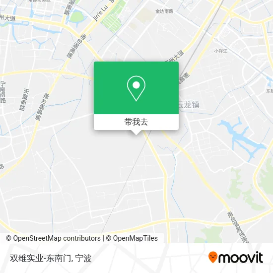 双维实业-东南门地图