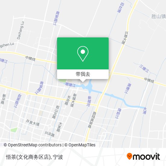悟茶(文化商务区店)地图