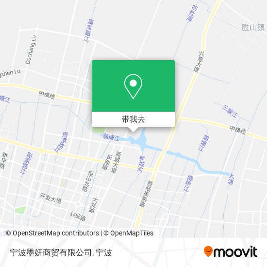 宁波墨妍商贸有限公司地图