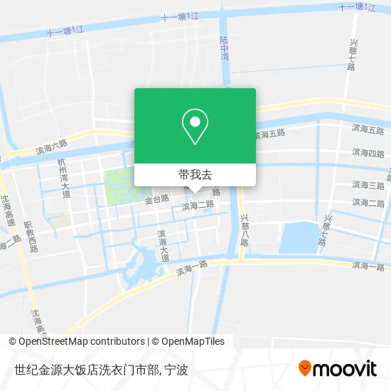 世纪金源大饭店洗衣门市部地图