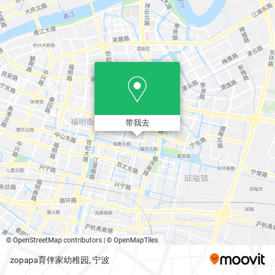 zopapa育伴家幼稚园地图