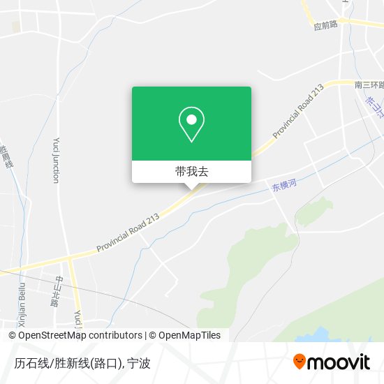 历石线/胜新线(路口)地图
