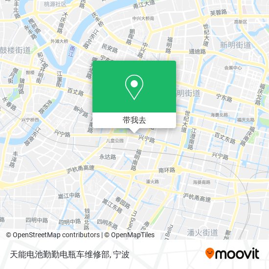天能电池勤勤电瓶车维修部地图