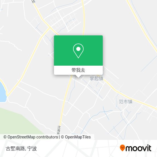 古墅南路地图