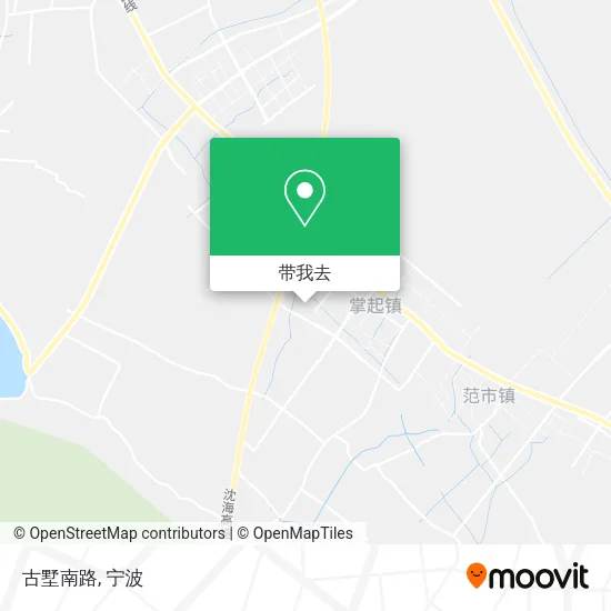 古墅南路地图
