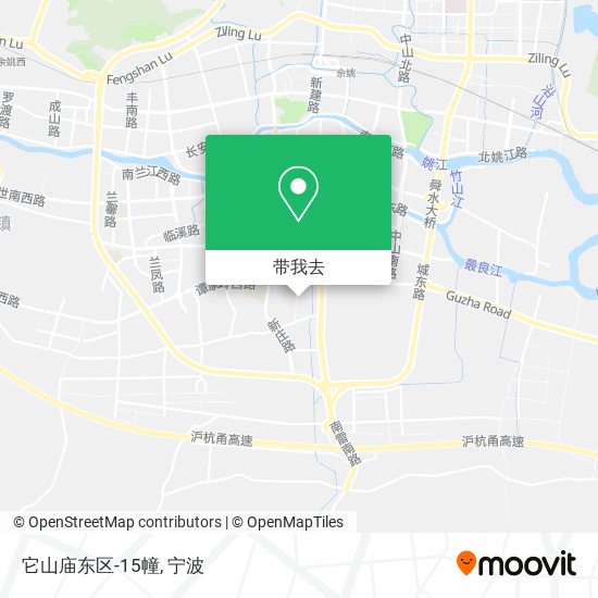 它山庙东区-15幢地图