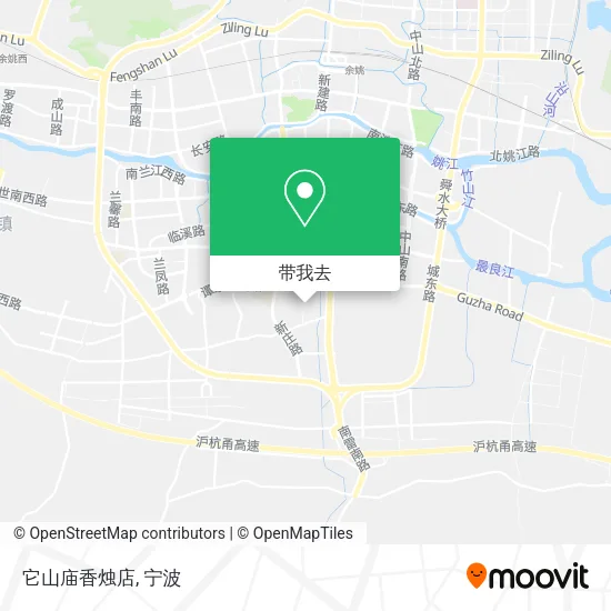 它山庙香烛店地图