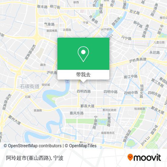 阿玲超市(堇山西路)地图