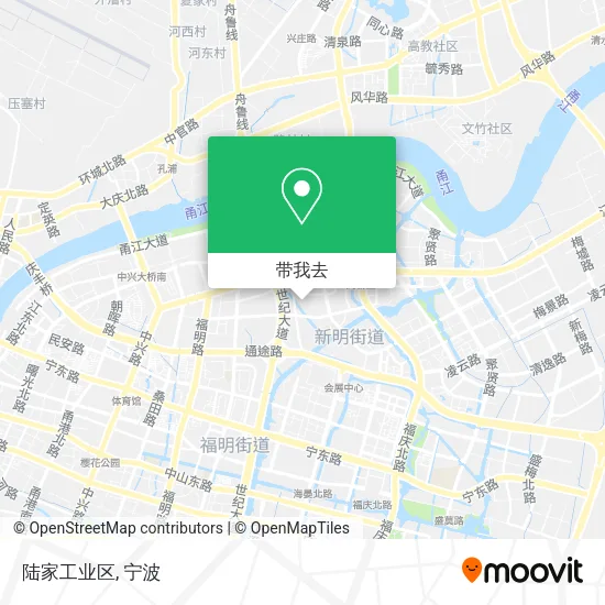 陆家工业区地图
