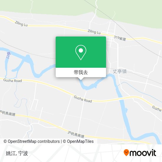 姚江地图