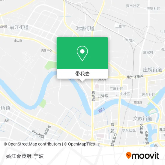 姚江金茂府地图