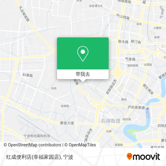 红成便利店(幸福家园店)地图