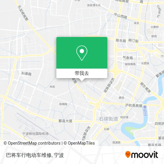 巴将车行电动车维修地图