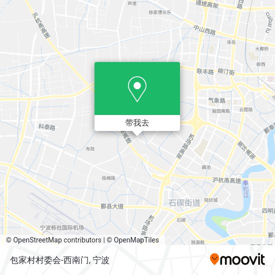 包家村村委会-西南门地图