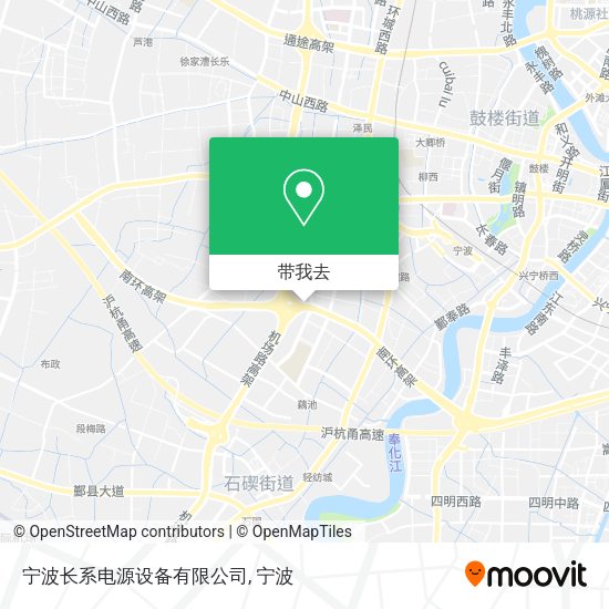 宁波长系电源设备有限公司地图