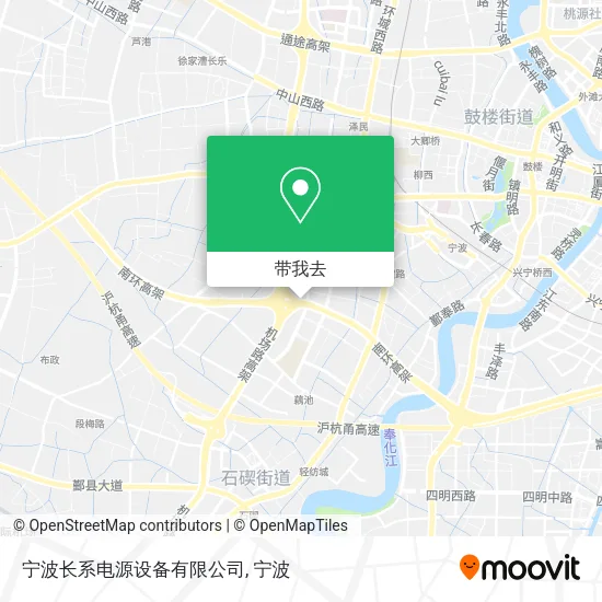 宁波长系电源设备有限公司地图