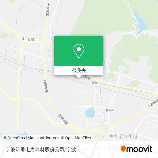 宁波沪甬电力器材股份公司地图