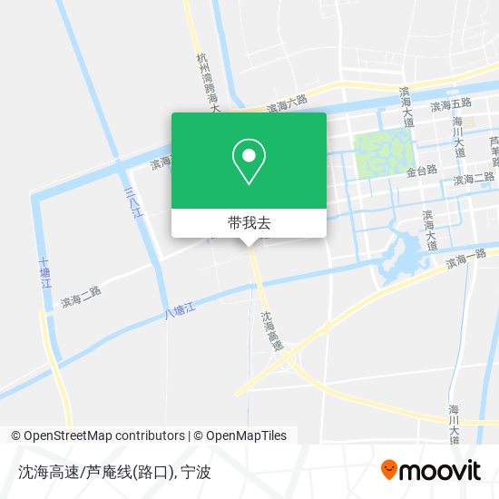 沈海高速/芦庵线(路口)地图