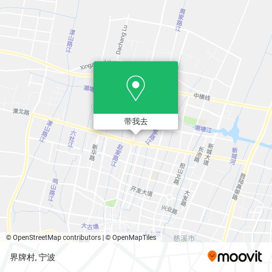 界牌村地图
