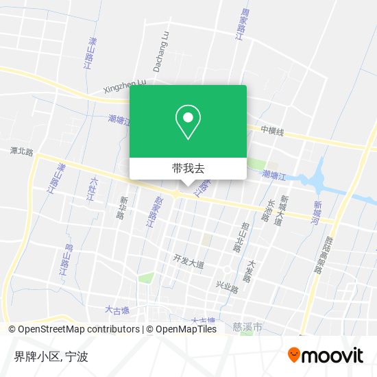 界牌小区地图