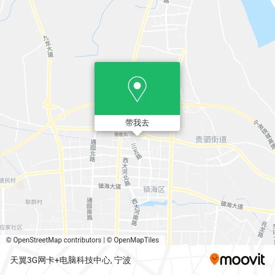 天翼3G网卡+电脑科技中心地图