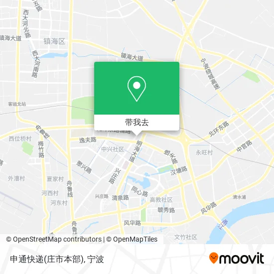申通快递(庄市本部)地图