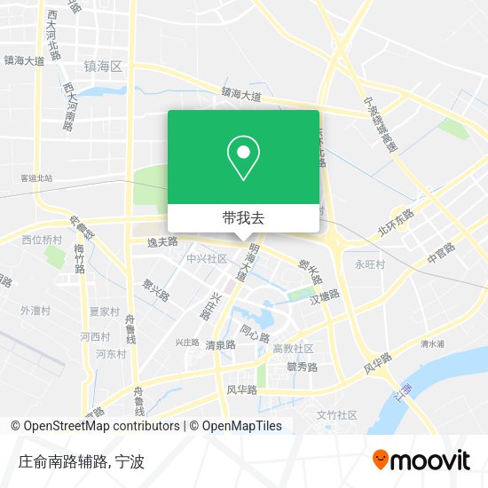 庄俞南路辅路地图
