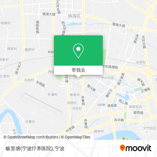 畈里塘(宁波疗养医院)地图