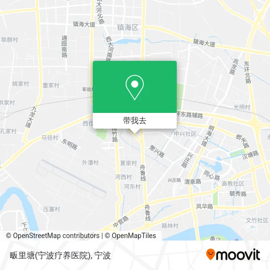 畈里塘(宁波疗养医院)地图