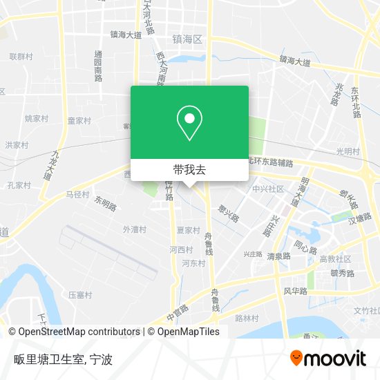 畈里塘卫生室地图