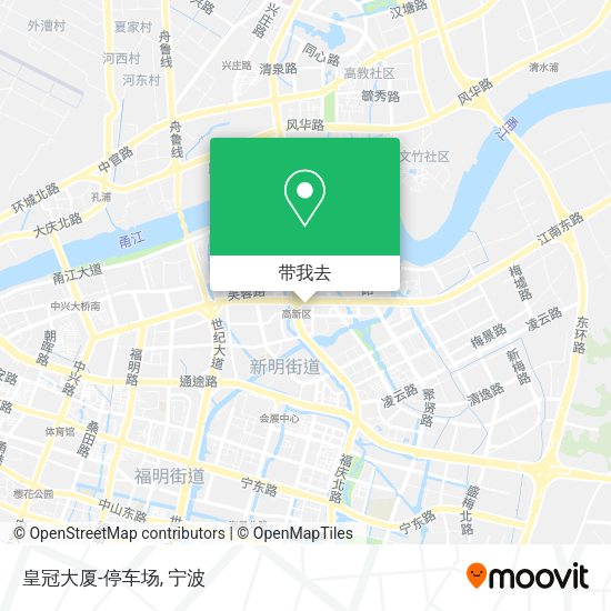 皇冠大厦-停车场地图