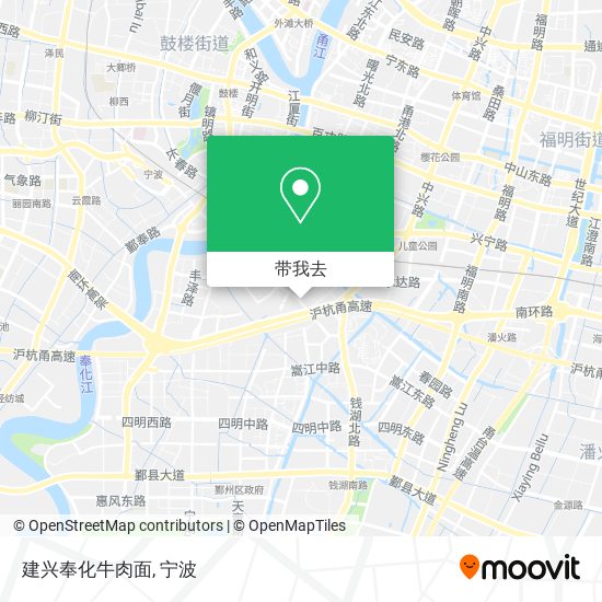 建兴奉化牛肉面地图