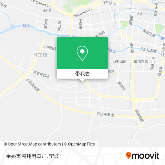 余姚市鸿翔电器厂地图