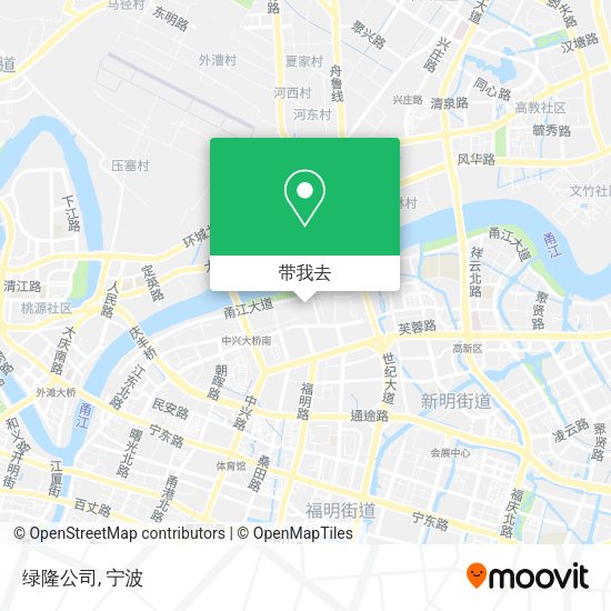 绿隆公司地图