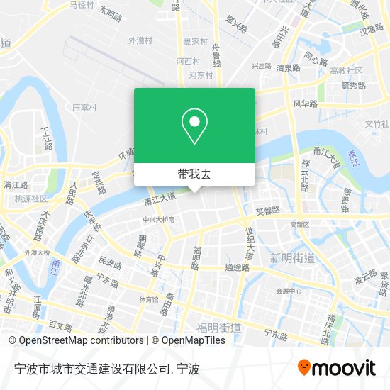 宁波市城市交通建设有限公司地图