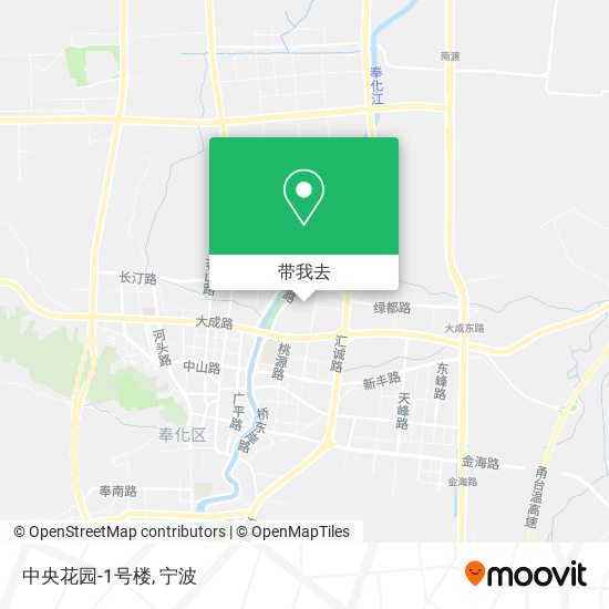 中央花园-1号楼地图