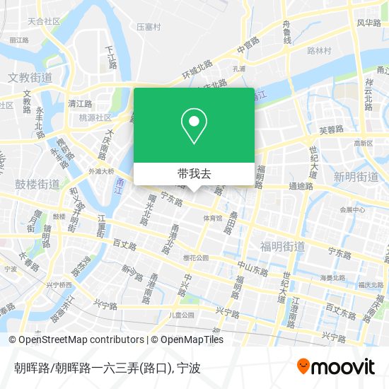 朝晖路/朝晖路一六三弄(路口)地图