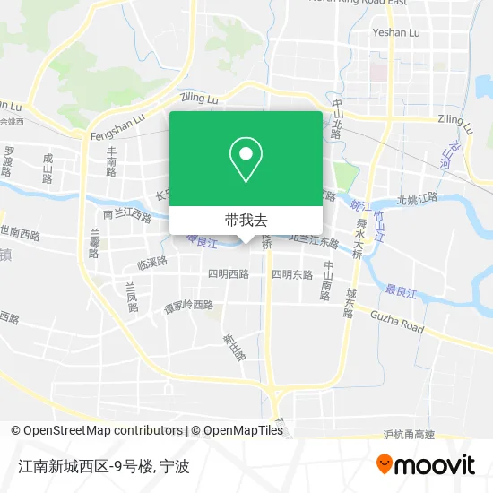 江南新城西区-9号楼地图